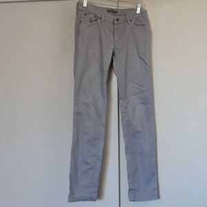 Prana slim fit pants sz 8/29 light gray